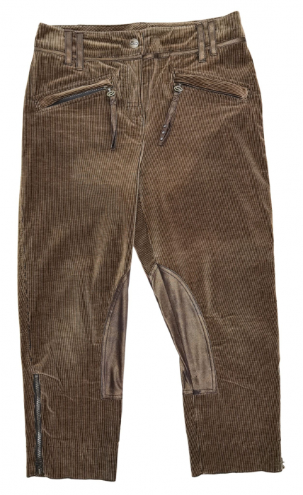 Pantaloni velur Retro Femei-M [1]