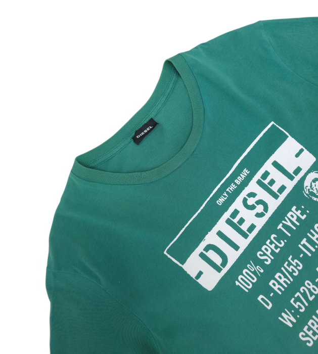 Tricou verde DIESEL Femei-M [3]