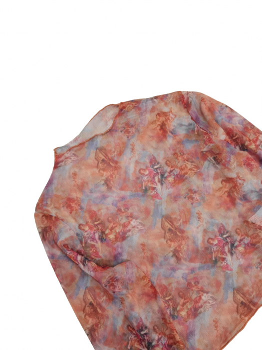 Bluza transparenta cu model Femei-L [3]