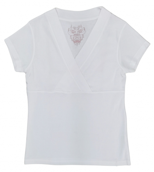 Tricou alb Retro Femei-L [1]