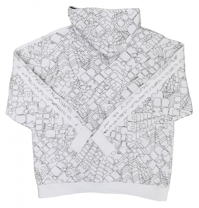 Hanorac alb adidas Femei-XS [2]