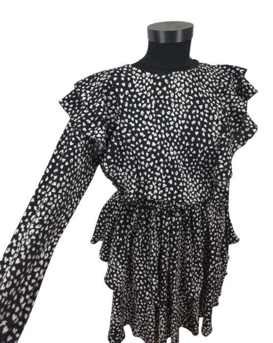 Rochie cu imprimeu Retro Femei-M [3]
