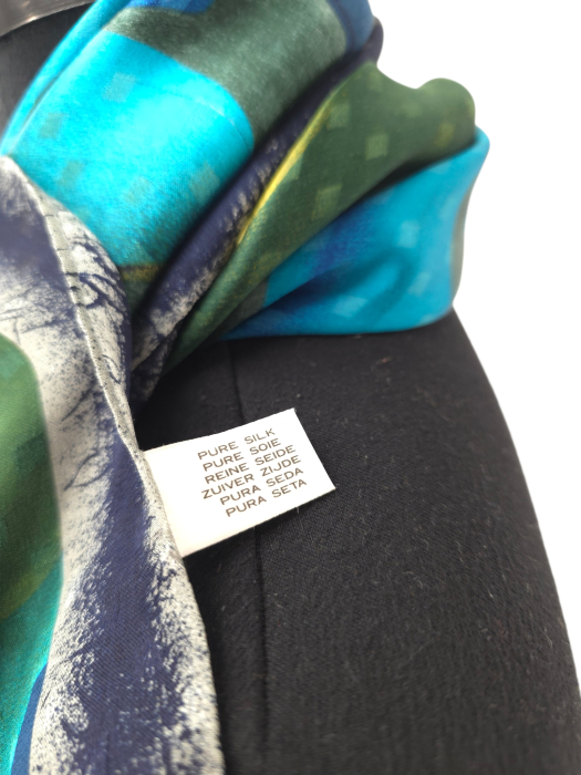 Esarfa matase Retro Femei [3]