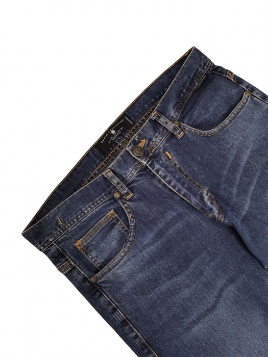 Blugi albastri Zara Barbati-S [3]