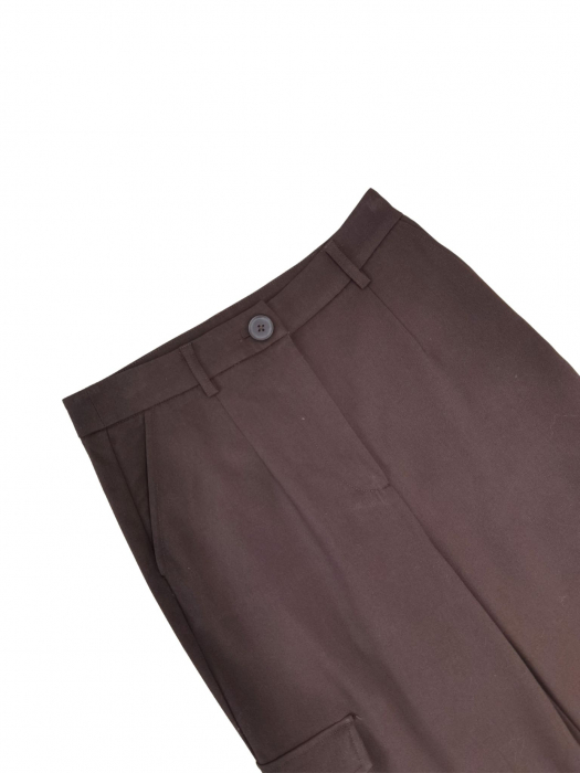 Pantaloni maro FBsister Femei-S [3]