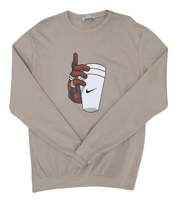 Bluza bej diyamor Barbati-S/M [1]