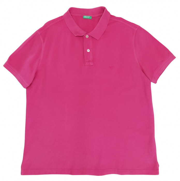 Tricou roz Benetton Barbati-XXL [1]