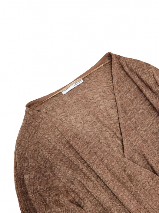 Bluza maro Pull&Bear Femei-M [3]