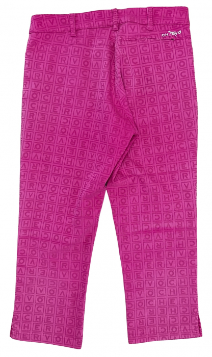 Pantaloni roz Retro Femei-M [4]