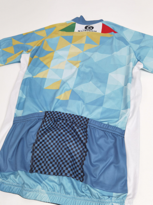 Tricou bleu ciclism Sushan Femei-M [3]