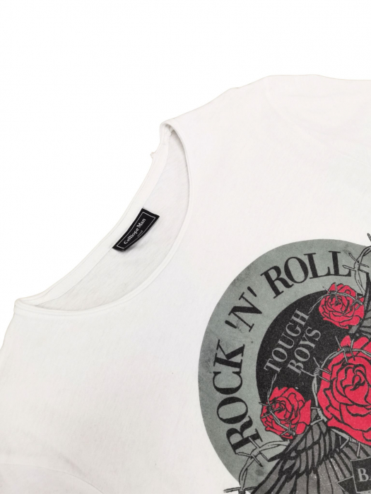 Tricou alb Calliope Barbati-S [3]