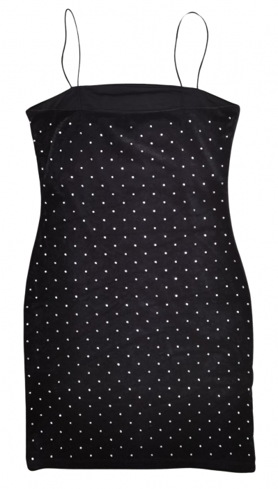 Rochie catifea cu aplicatii Femei-S [2]