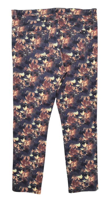 Pantaloni cu imprimeu Retro Femei-XXL [2]