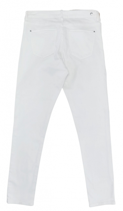 Blugi albi Denim Femei-M [2]