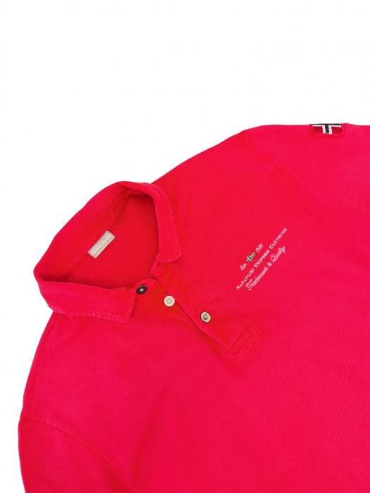 Tricou roz Napapijri Barbati-L [3]