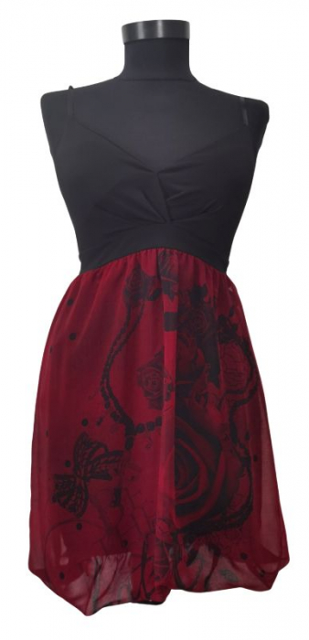 Rochie cu model Retro Femei-S [1]