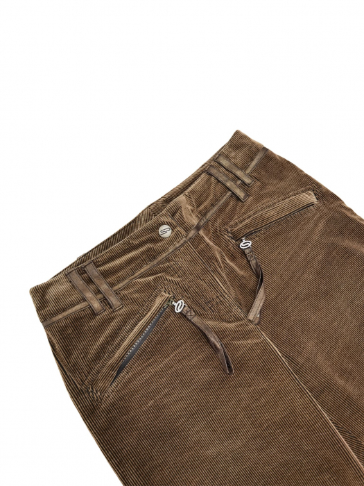 Pantaloni velur Retro Femei-M [3]