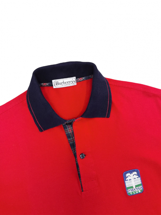 Tricou rosu Burberry Barbati-L [3]
