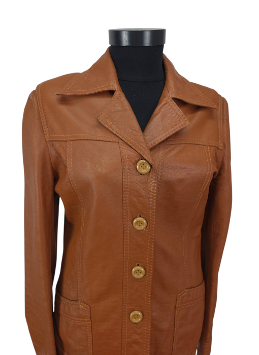 Geaca piele Vintage Femei-S [2]