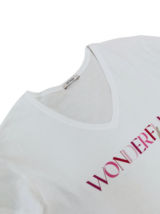 Tricou alb Orsay Femei-S [3]
