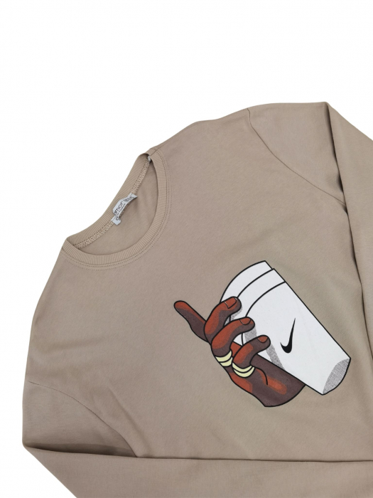 Bluza bej diyamor Barbati-S/M [3]