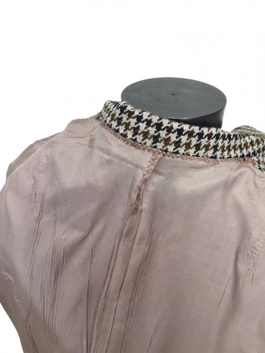 Sacou in carouri Vintage Femei-M [4]