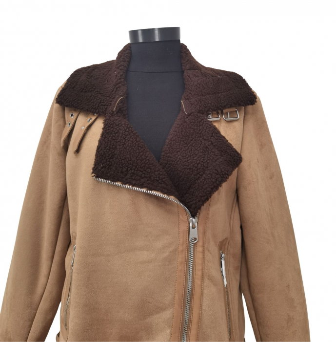 Cojoc bej Only Femei-XL [3]