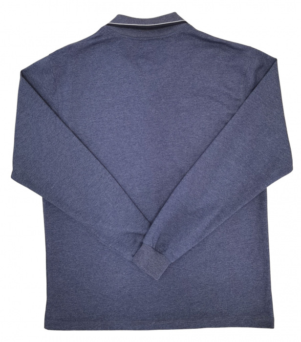 Bluza polo bleumrain Barbati-XXL [2]