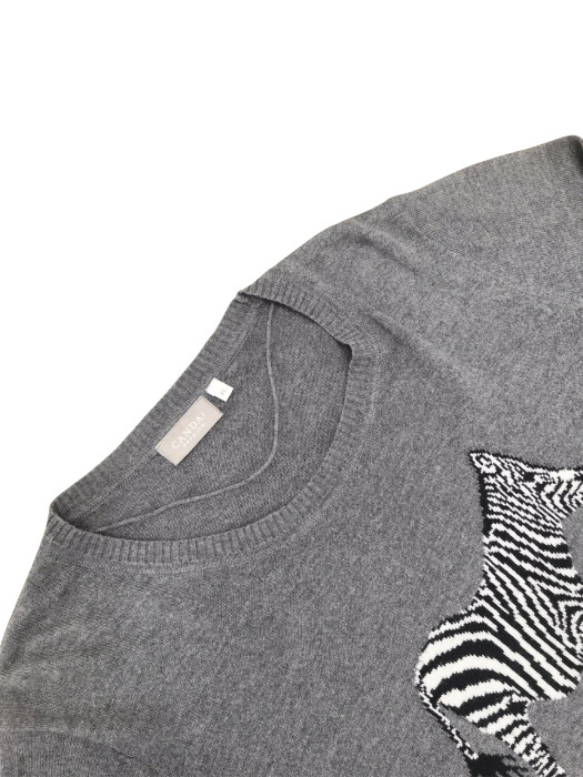 Pulover gri Canda Femei-XL [3]