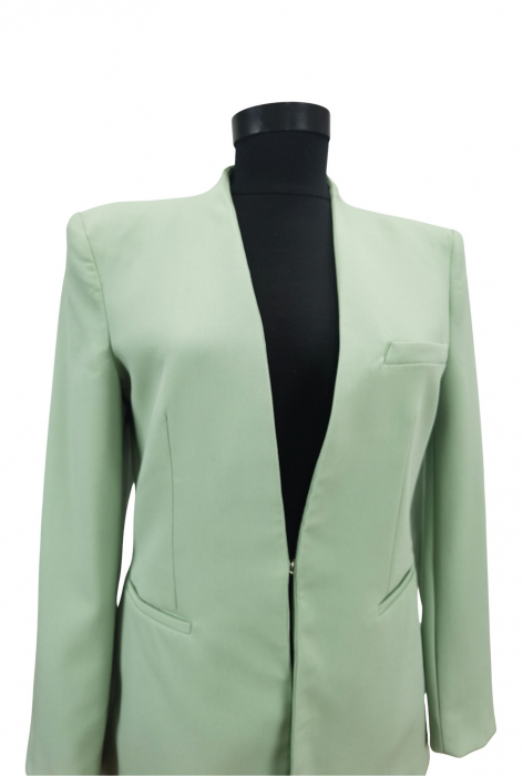 Sacou verde Zara Femei-M [3]