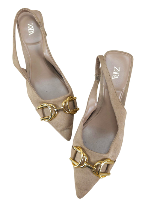 Pantofi bej Zara Femei-36 [2]