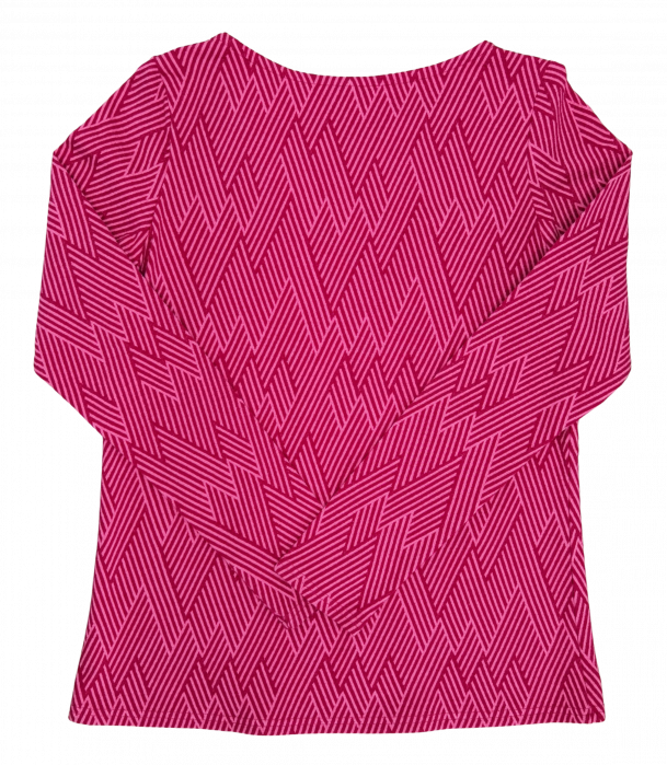 Bluza roz cu model Femei-M [2]