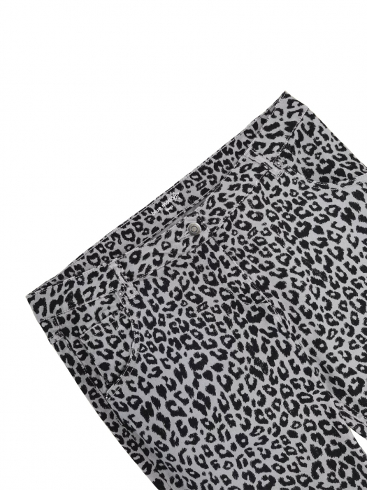 Pantaloni animal print Retro Femei-XL [3]