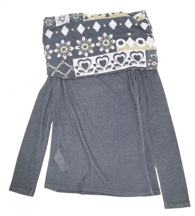 Bluza gri Desigual Femei-XS [2]
