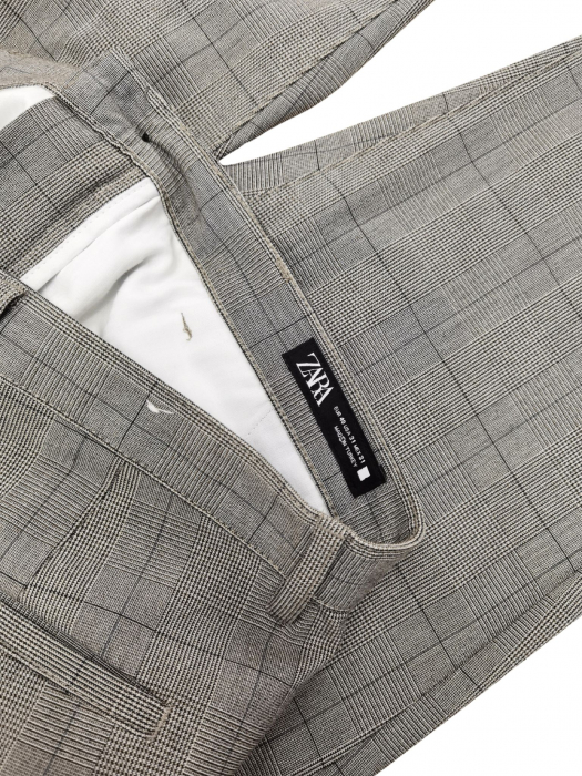 Pantaloni gri Zara Barbati-M [4]