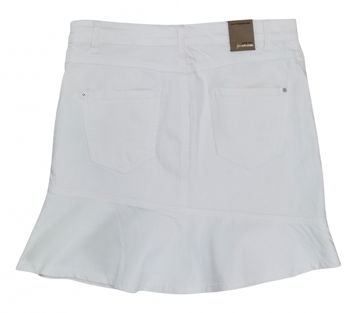 Fusta alba Stradivarius Femei-S [2]