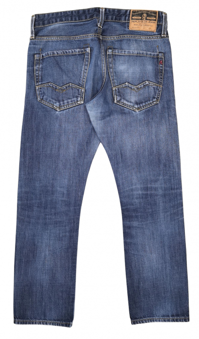 Blugi albastri Replay Barbati-S [2]