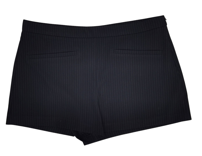 Pantaloni negri cu dungi Zara Femei-L [1]