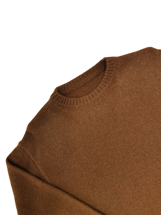 Pulover maro lana Barbati-M [3]