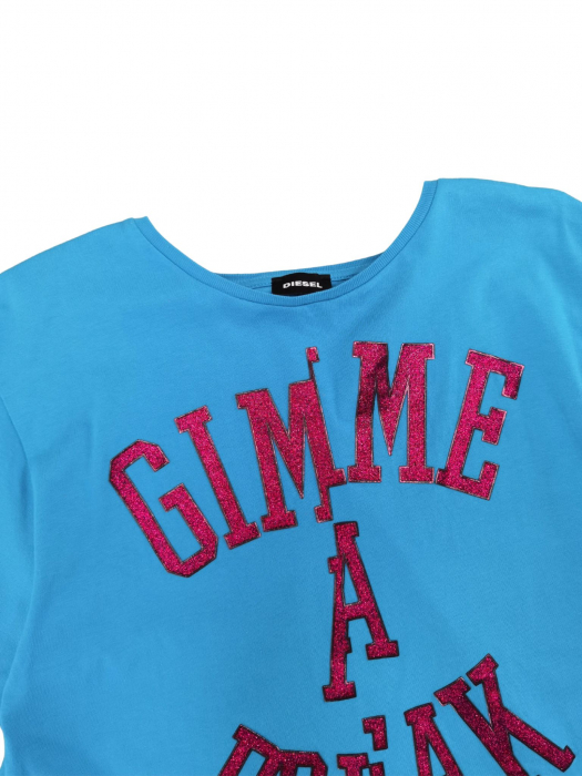 Tricou albastru DIESEL Femei-M [2]
