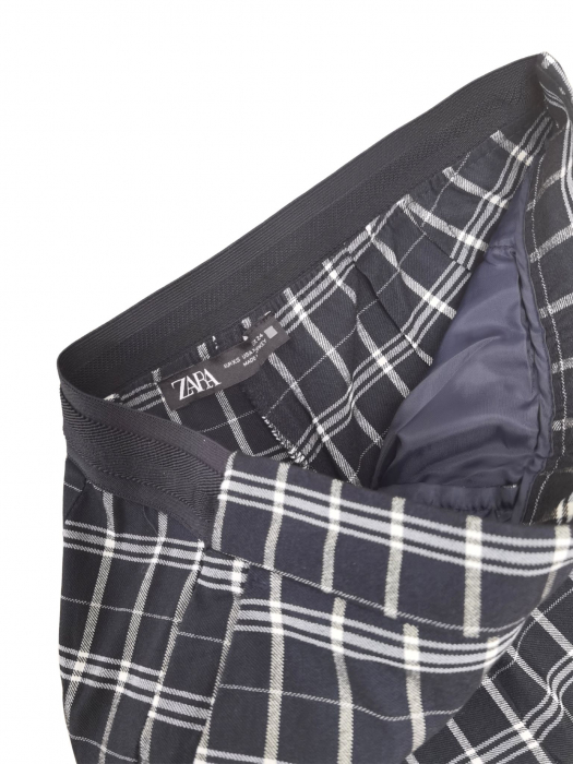 Pantaloni in carouri Zara Femei-XS [3]