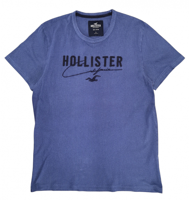 Tricou albastru Hollister Barbati-L [1]