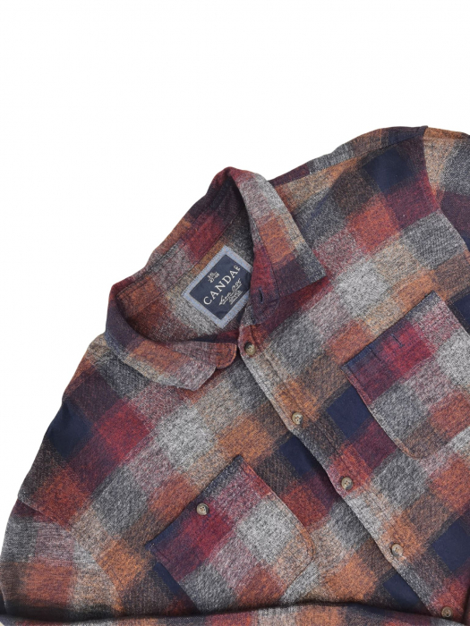 Camasa in carouri Canda Barbati-3XL [3]