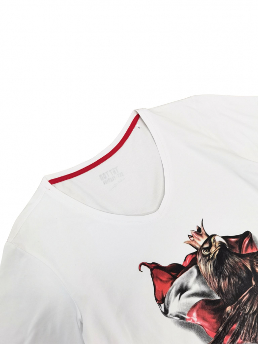 Tricou alb Retro Femei-XL [3]