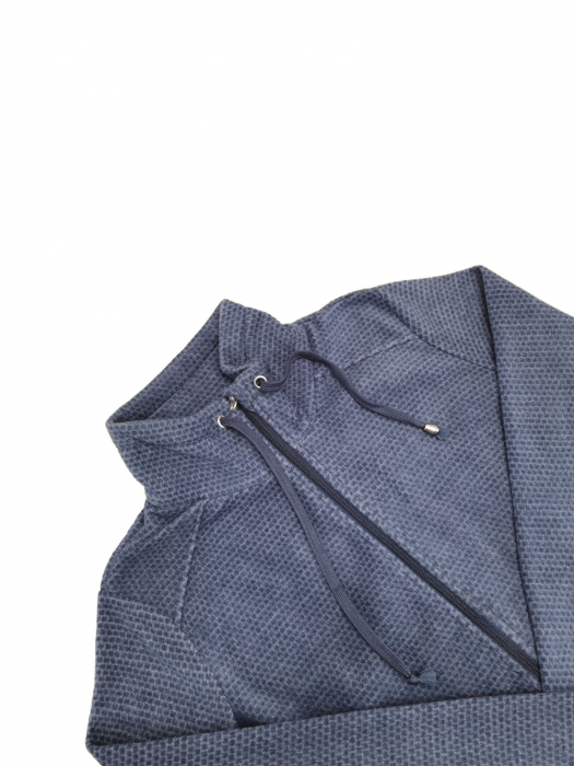 Jacheta albastra Retro Femei-XL [3]