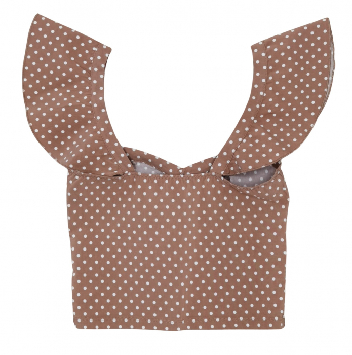 Top bej Retro Femei-XS [2]