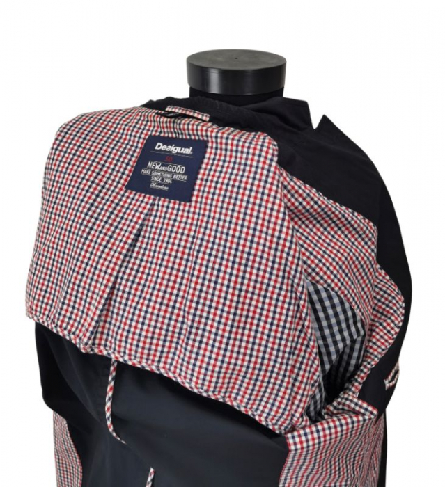 Sacou bleumarin Desigual Barbati-M [6]
