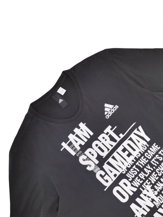 Tricou negru adidas Barbati-M [3]