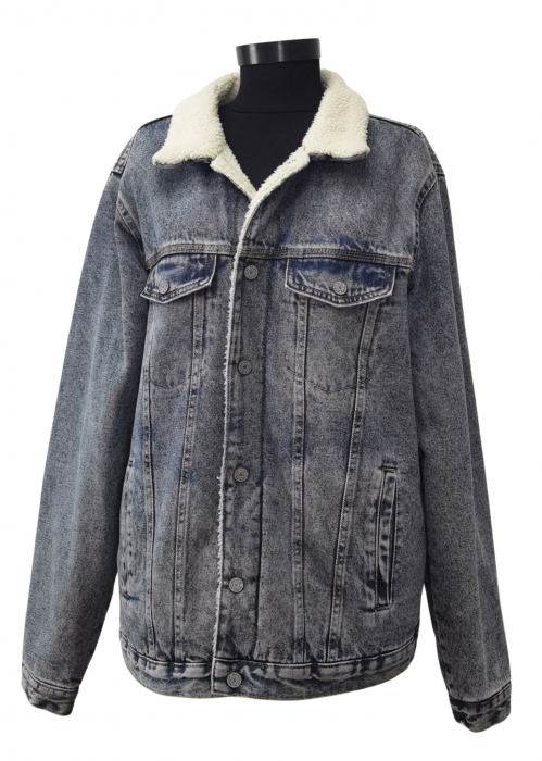 Geaca denim Pull&Bear Barbati-L [1]