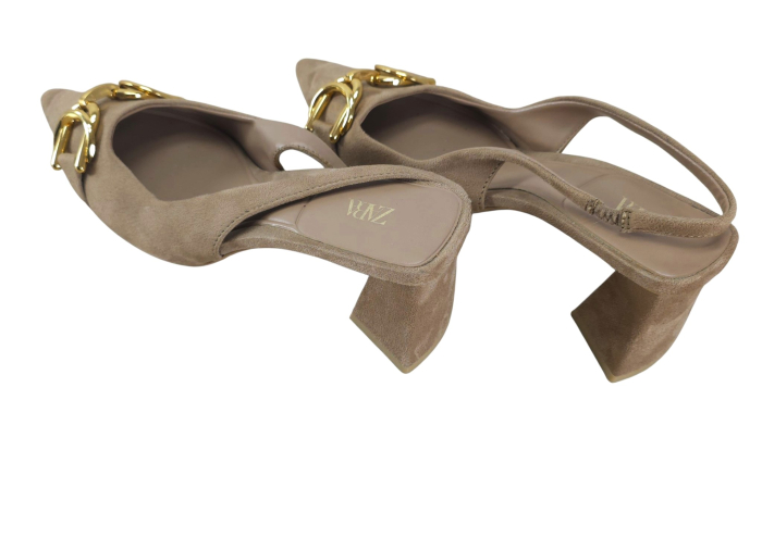 Pantofi bej Zara Femei-36 [3]